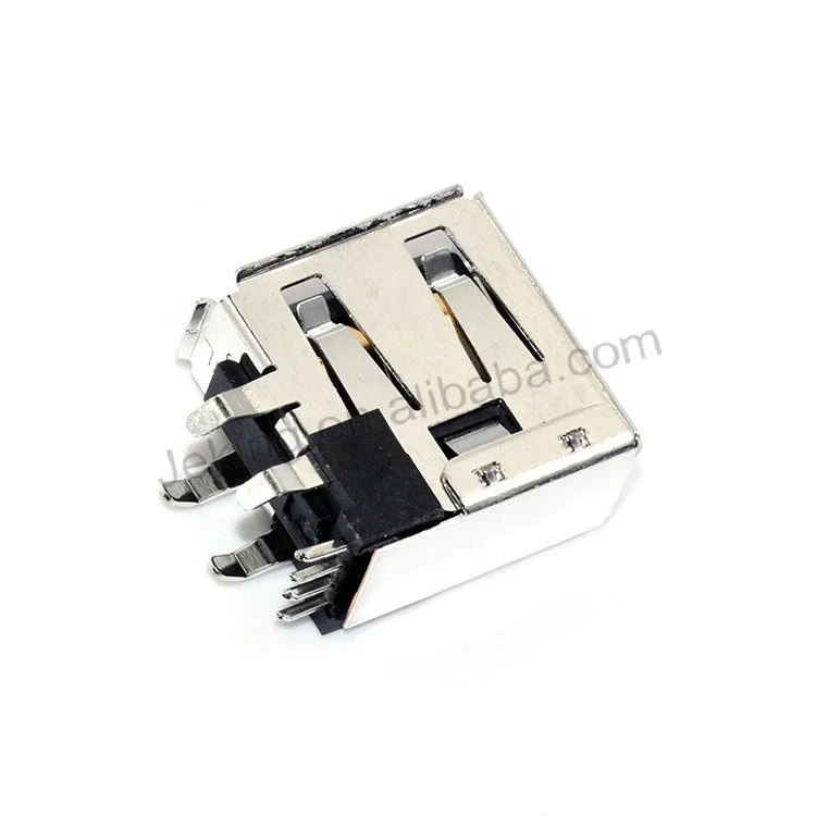  Jeking CONN RCPT USB2.0 4POS R/A