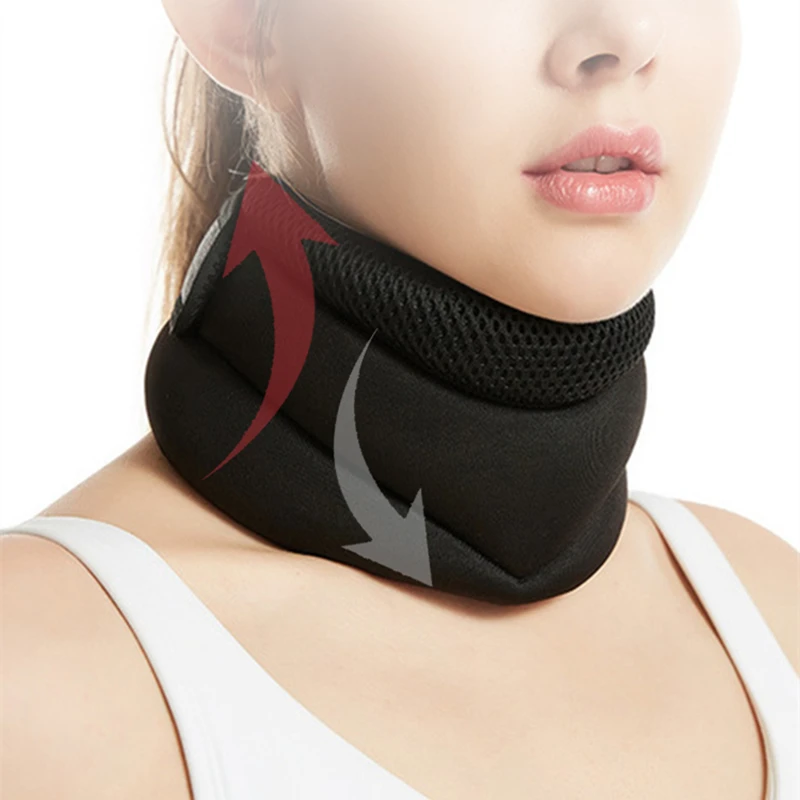 Wholesale  Adjustable Neck Guard Reducing neck pressure Neck Support Brace Corrector Pain Relief