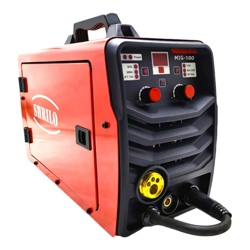 MIG 180 220V  Portable Mini  MIG TIG MMA MAG Welder  4 in 1  3 in 1  5 in 1 Gasless Welding Machine