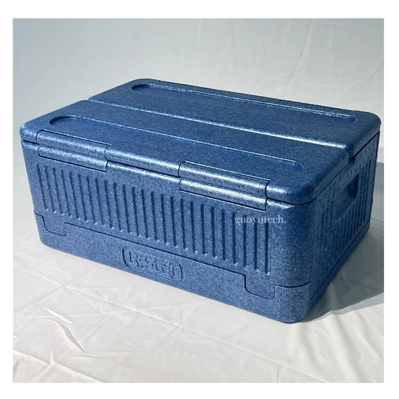 Outdoor camping Color Custom Portable Outdoor Food Delivery  Epp Foam Flip Box Cooler Box