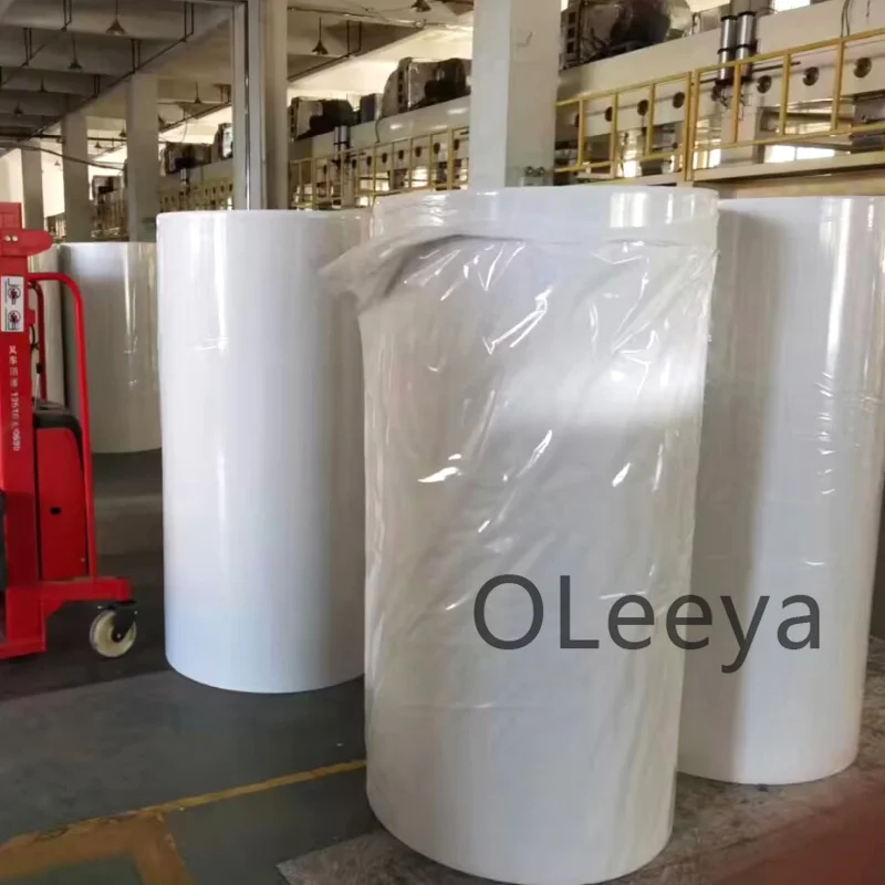 OLeeya Wholesale Silicone Hotfix Transfer Hotfix Tape Roll Material Hot Fix Motif Paper With EXW Price For Rhinestone Transfer