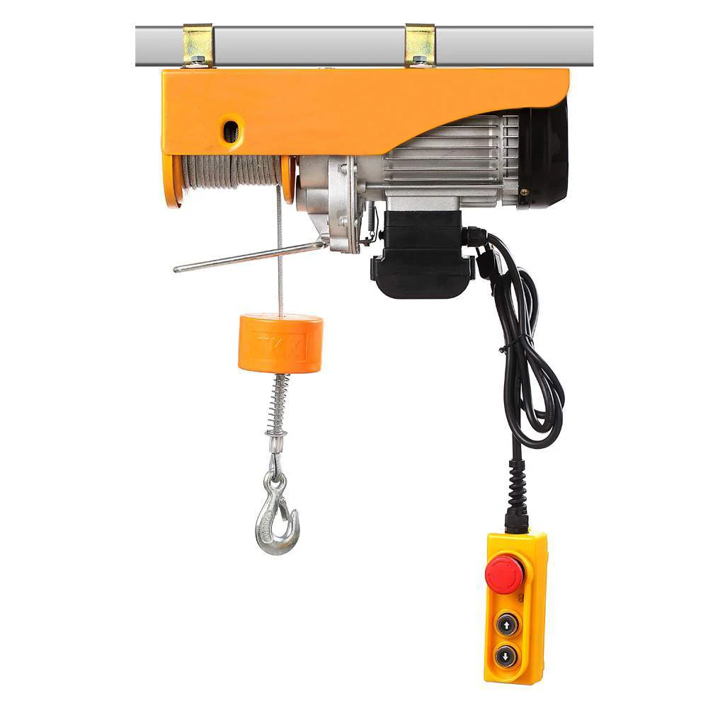 Портативный pa500 250 кг/500 кг 1/2ton 0.5ton 220v Мини micro канатный шкив Электрической