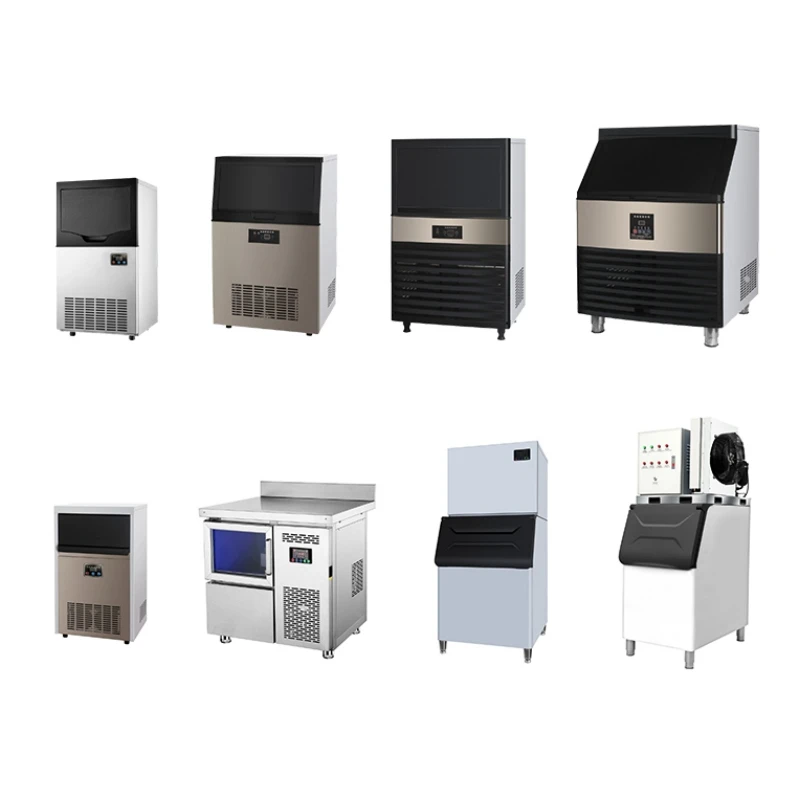 Vanace KS-36 30 KG/Day Commercial Square Ice Maker Machine with Touch-pad Control