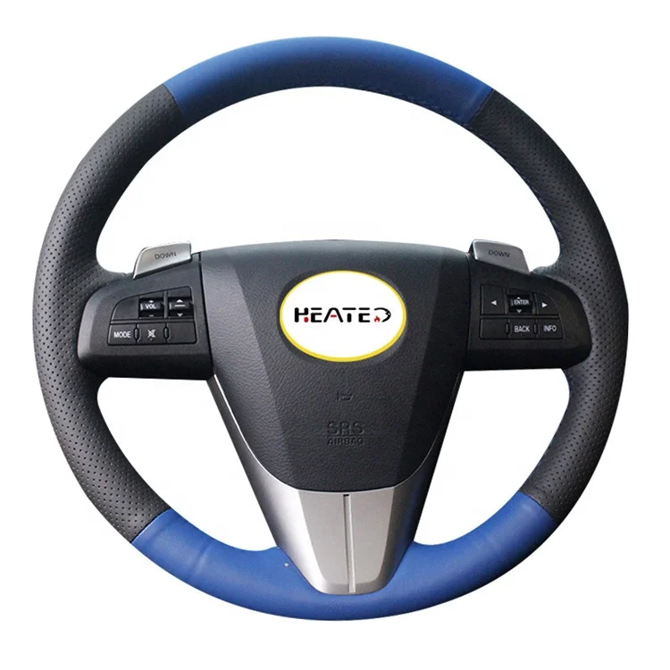 Steering Wheel Cover for Mazda 3 Axela 2010-2013 Mazda 5 Mazda 6 CX-7 CX-9 MAZDASPEED3 (US) wholesale price for you