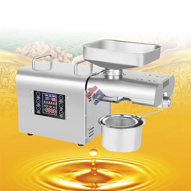 Home use fully automatic mini oil pressing machine for sun flower seeds
