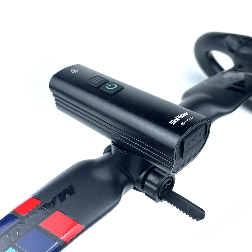 Sorider 1000LM Multi-function high lumen Bike front light Cycling Horn Led Super Bright Lamp