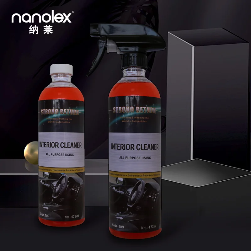 Nanolex 109 Car Care & Cleanings Car Cleaner Detailing Products Leather Seat Ink Stains Remover Leather Car Interior Maintenance