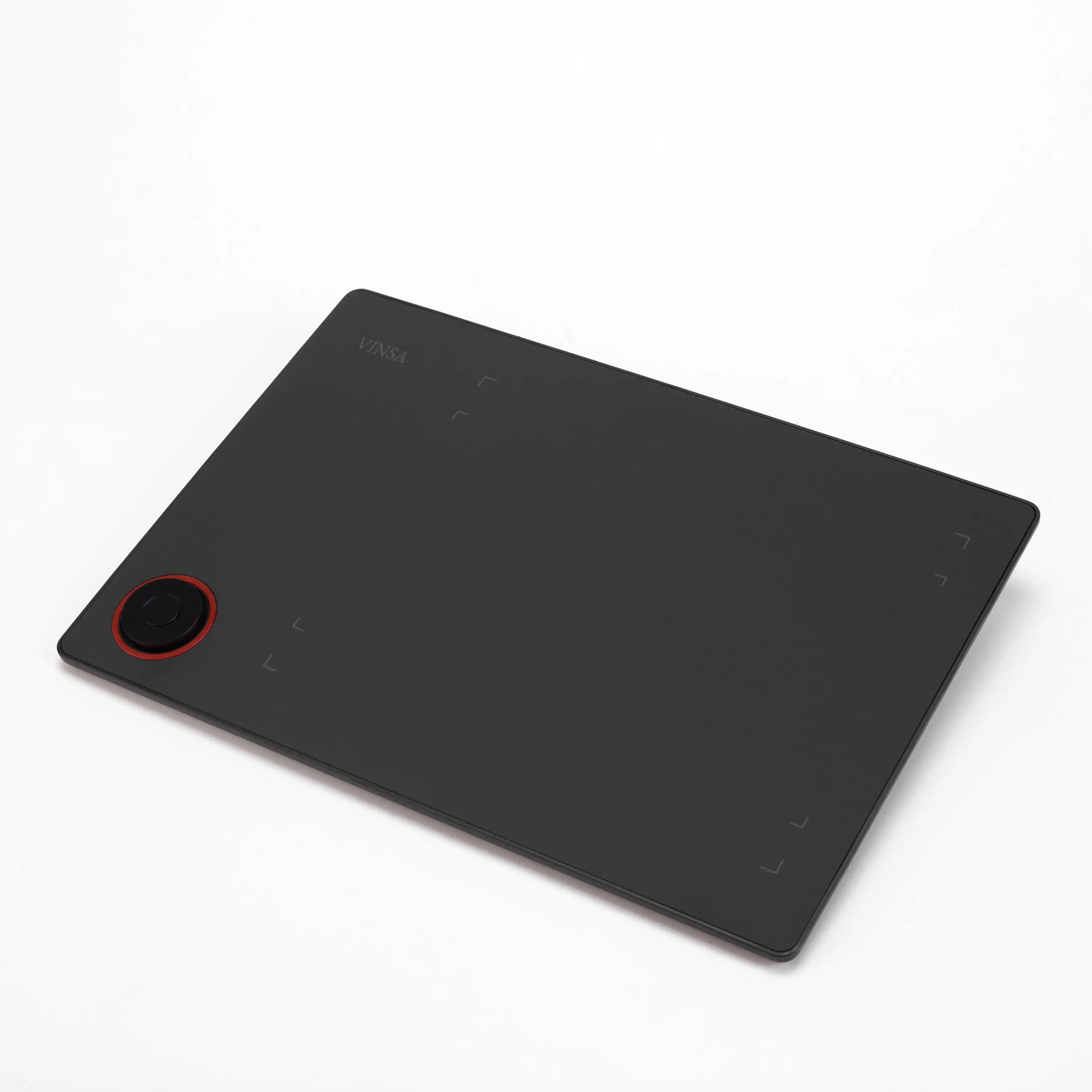 Vinsa T608 Black 8192 Levels Pressure On-Board Driver Battery-Free Electronic Stylus Signature Graphics Tablets