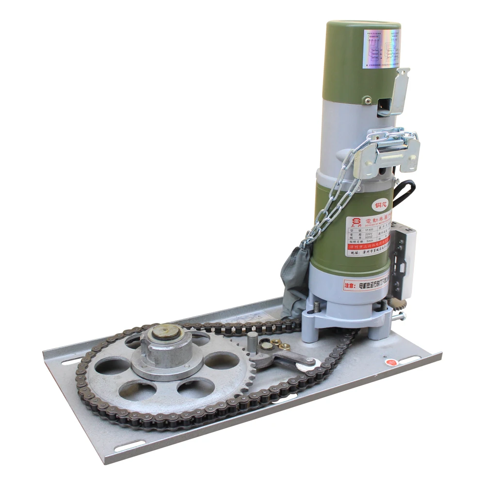 AC600KG Remote control automatic rolling shutter door motor for home use