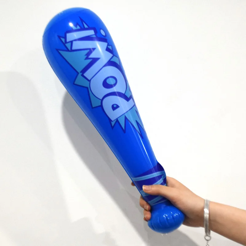 Wholesale and Custom Kids Toy PVC Inflatable Fighting Stick Bat Inflatable Baseball Bats for Promotion