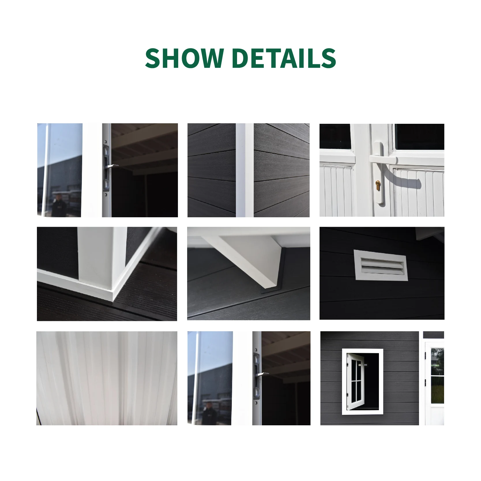 New Arrival Hot Selling Factory Direct Sale Limited Easy Installation Mobile Hard Wearing Yard and Garden Sheds Storage Outdoor