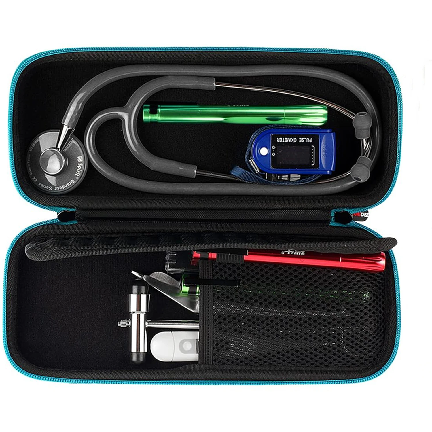 Shockproof 3M Littmann Classic III Monitoring Stethoscopes Storage Boxes Hard Shell EVA Protective Organizer Stethoscope Case