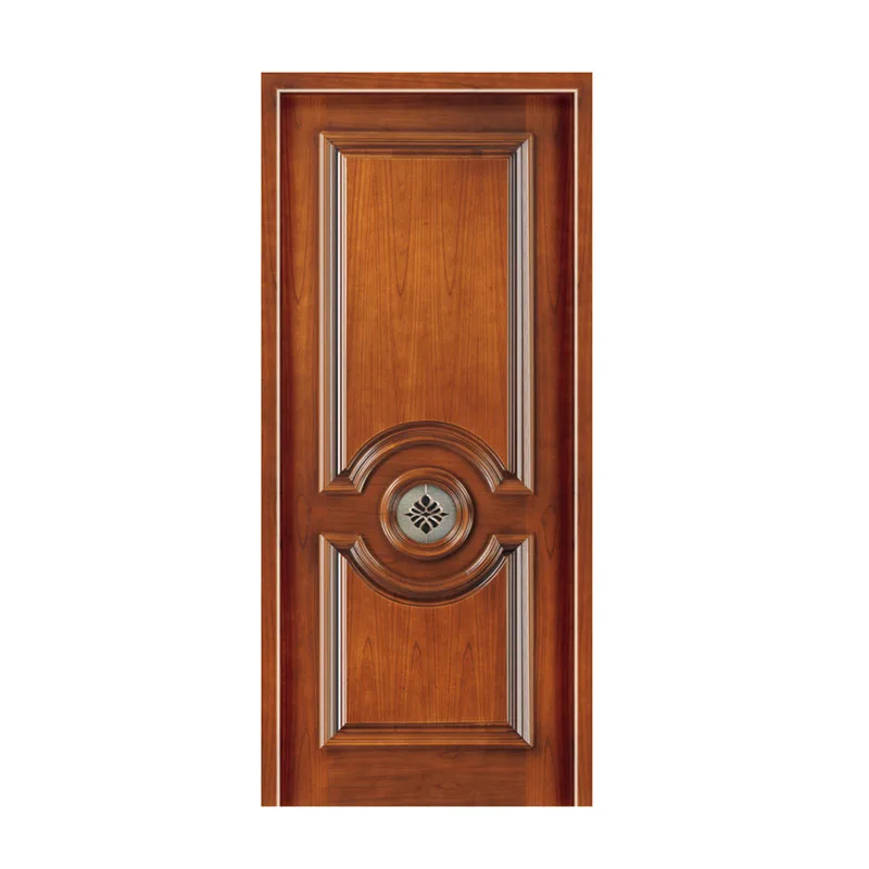 
Modern solid wood door design swing wooden interior room door 