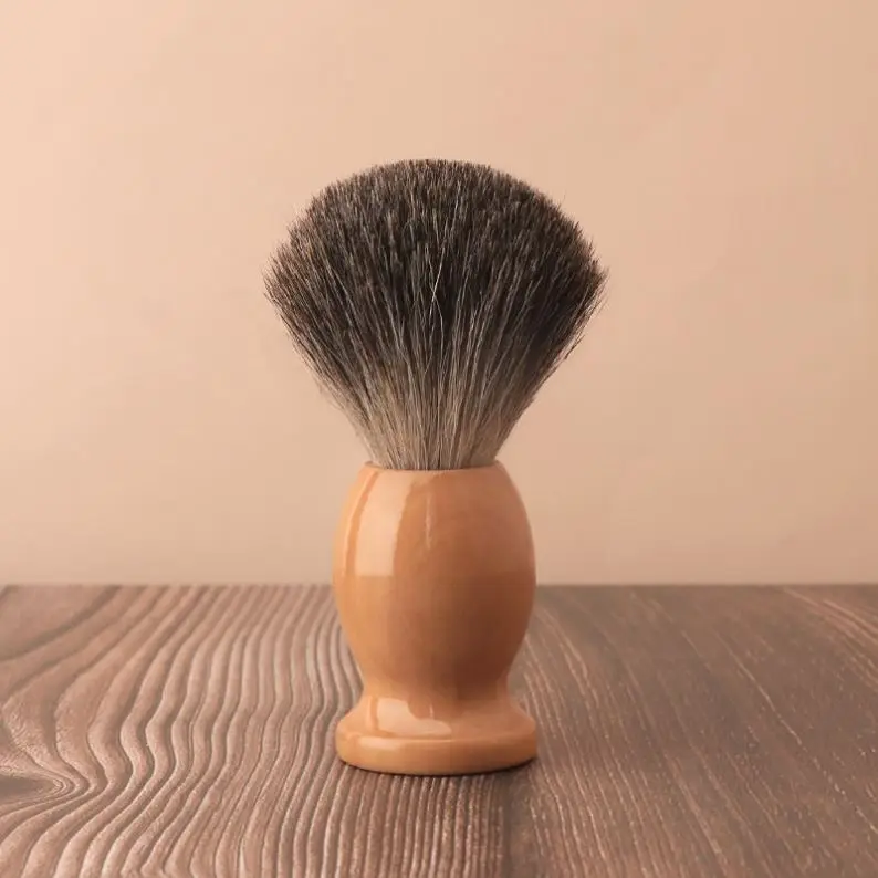 Wholesale Best Selling Solid Color Eco-Friendly Black Badger Wood Machines Industrial Wooden Brushes