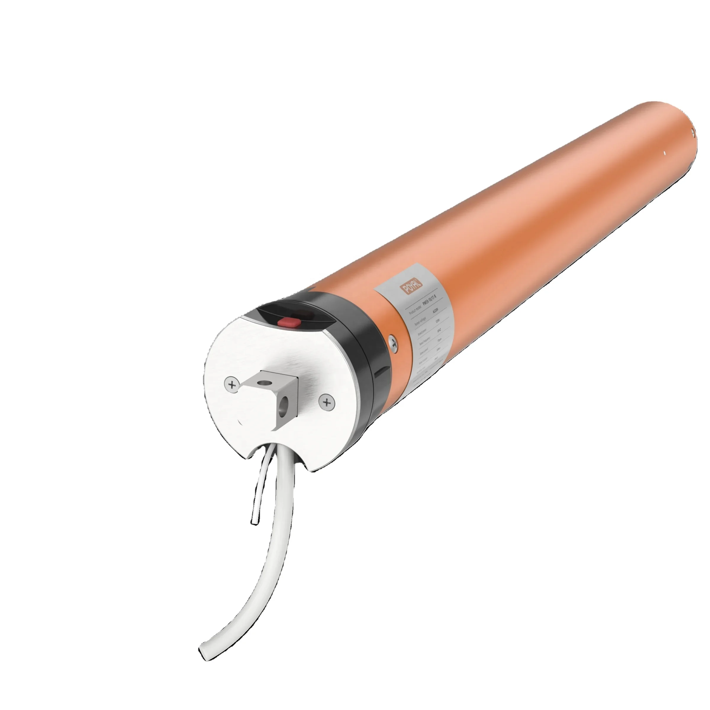 POYAL 100Nm 120Nm 140Nm High Quality Remote Control Intelligent Aluminum Tubular Motor For Garage Door