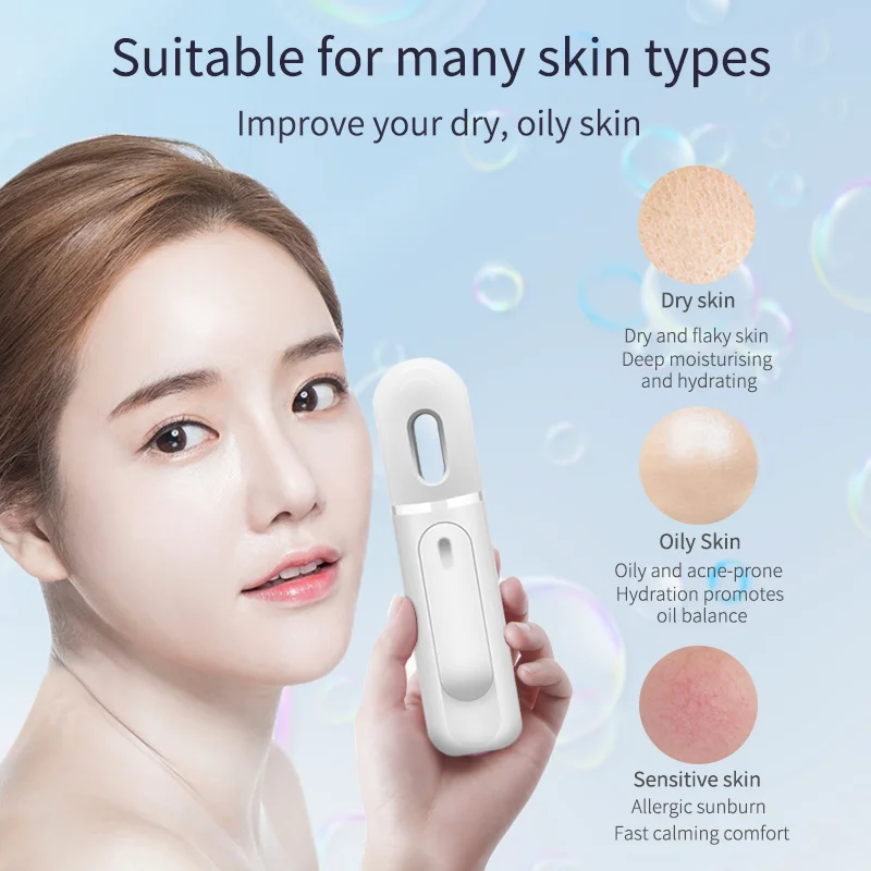 Wal-Mart Nano Mist Spray Mini 30ML Facial Moisturizer Nano Mister USB Nano Water Mist Sprayer