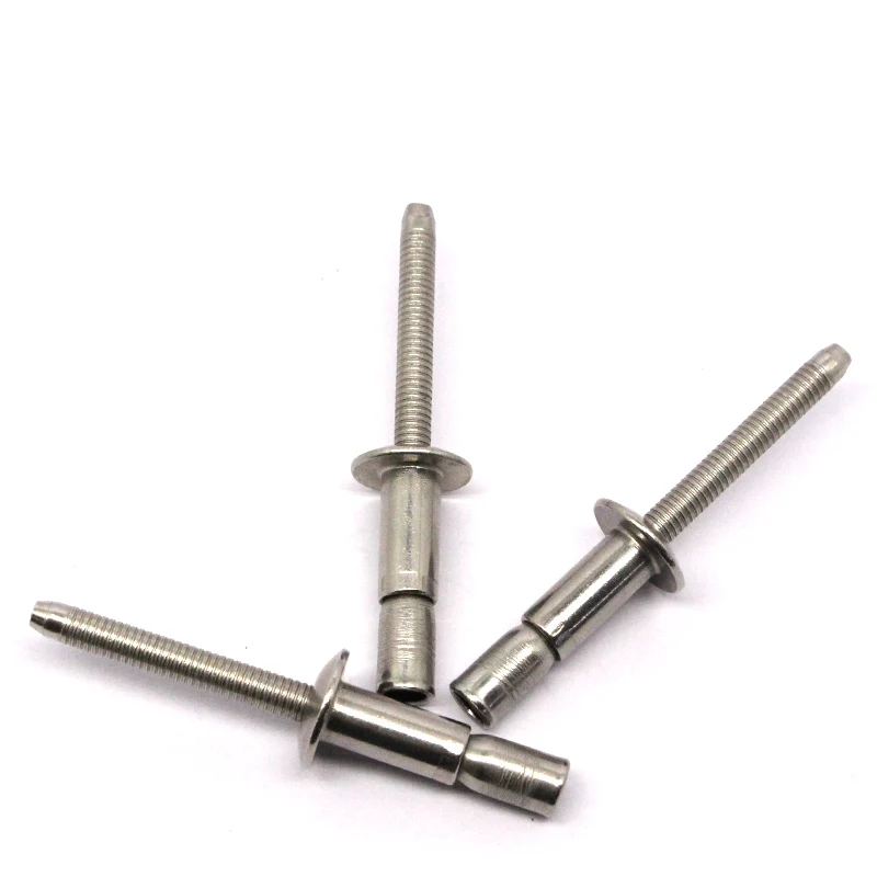 High Strength Structural Stainless Steel Rivets Mono Bolt Rivets Dome Head Rivet 4.8-6.4mm