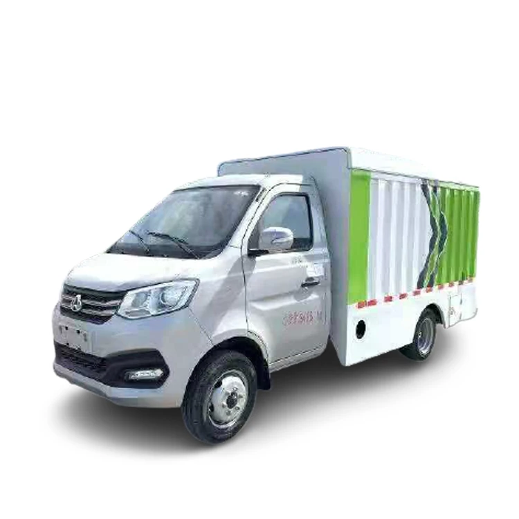 Small 2 ton Wisco full closed high-quality carbon steel box truck