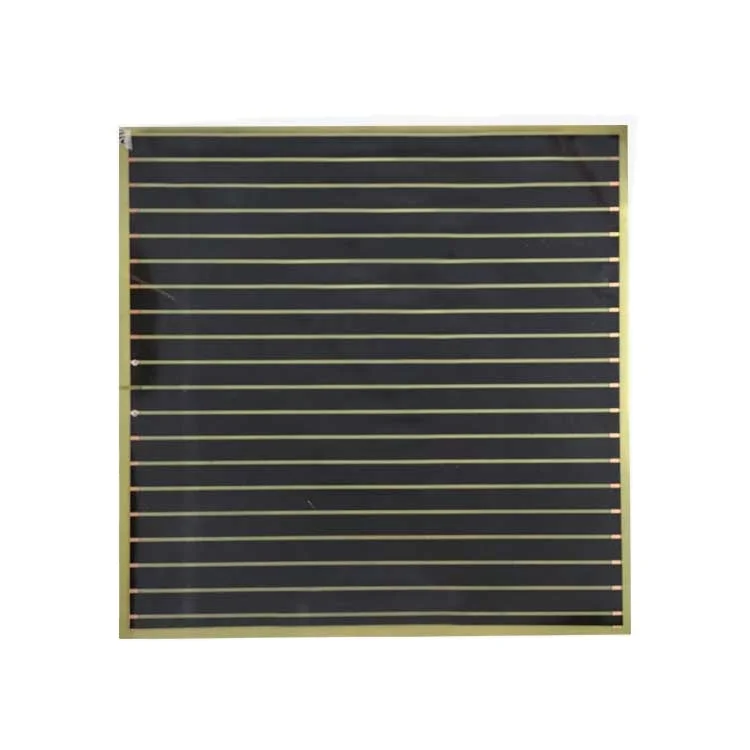Quickly heating up carbon crystal sheet for ceil heat heaters