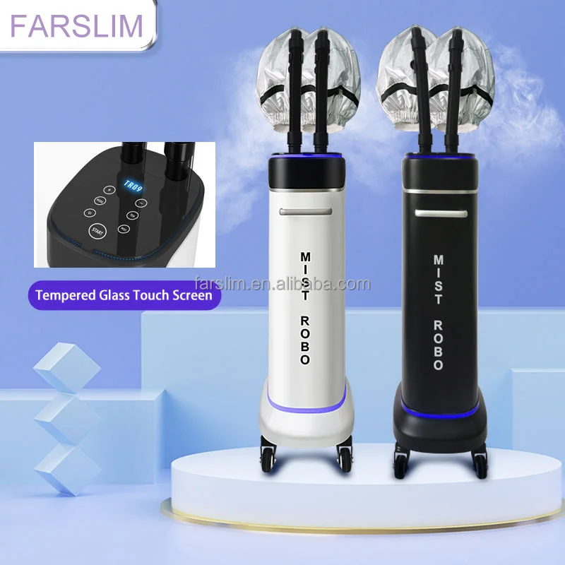 Professional Negative ION Nano Spray Steamer Hair&Scalp care ozone hair sterilization Hair color fixation Machine
