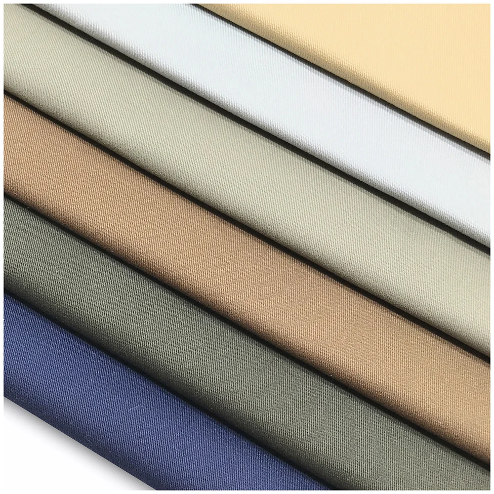 Ready Goods Wholesale Ring Spun 100 Cotton Yarn Dyed Spandex Cotton Fabric