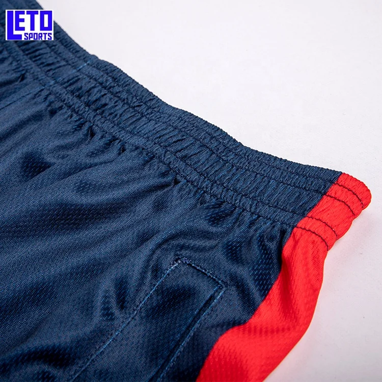 V neck blank soccer jersey custom football clothing navy blue