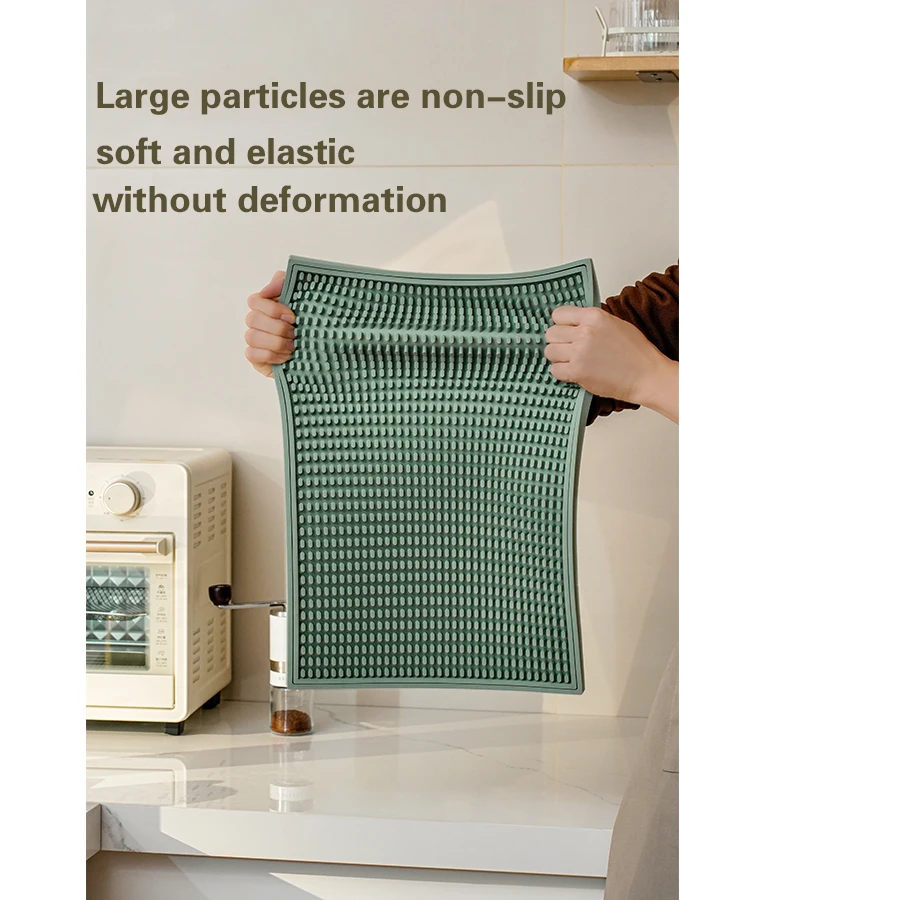 Multipurpose Customized Logo Soft PVC Rubber Bar Mat Anti-Slip Drip Spill Mat For Bar Office Home