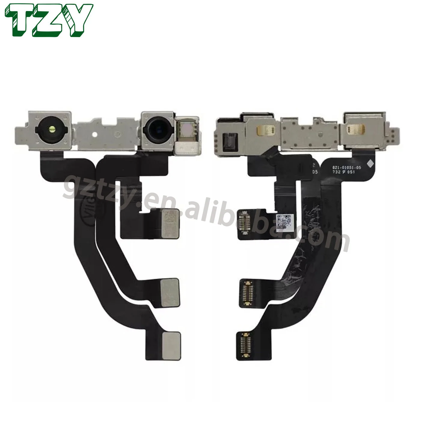 Cell Phone Spare Parts Front Facing Camera with Flex Cable For iPhone X Small Camera Cable Fit