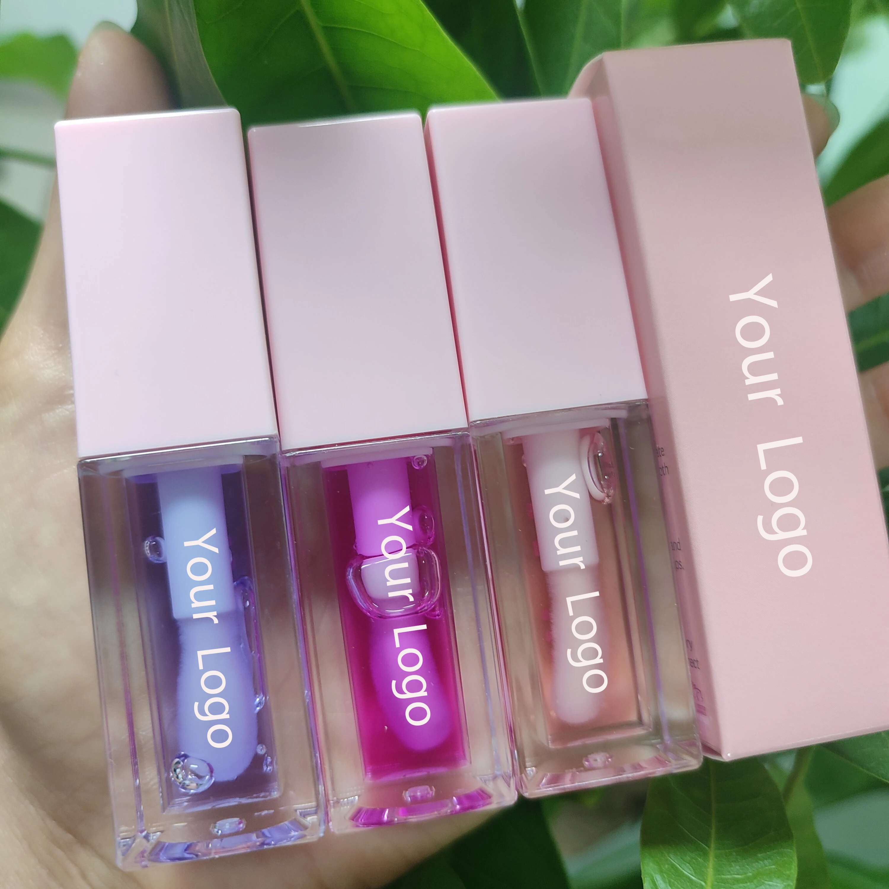 Makeup Glossy Vendor Plumping Lip Gloss Private Label Vegan Organic Magic Plumping Lip Oil Long Lasting  Lip Plump Gloss
