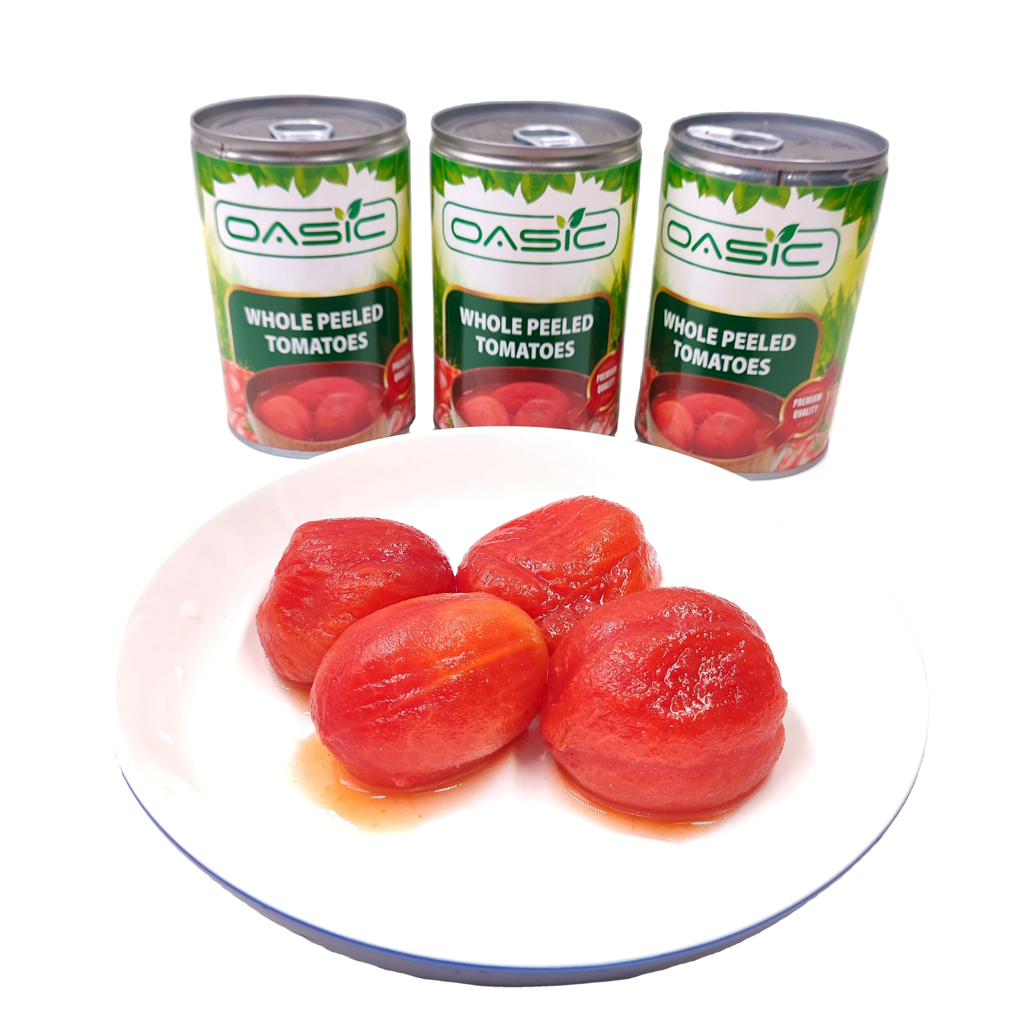 Hand Picked Premium Raw Material Canned Peeled Tomato Support OEM Service