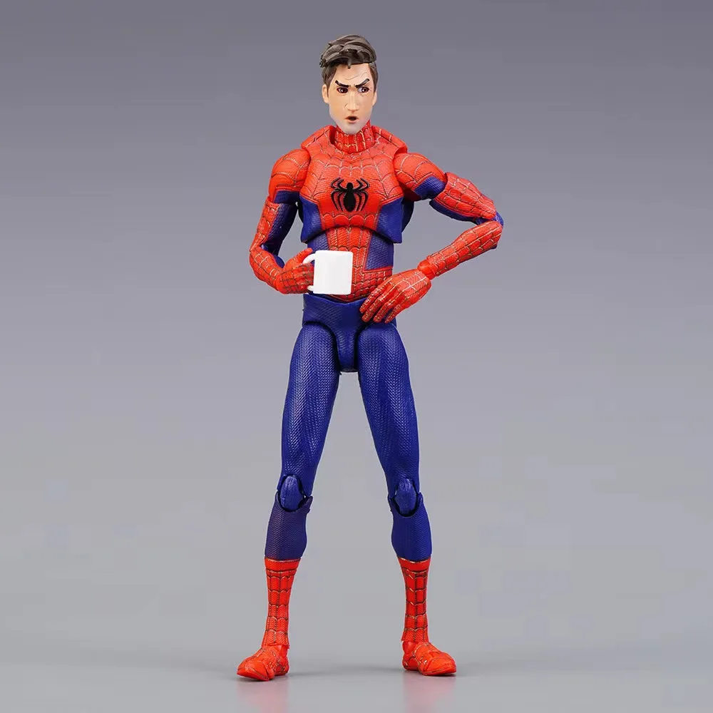 Оптовая продажа Marvel для тренировок на тысячи SV-ACTION Человек-паук параллельная вселенная толстый Peter Parker подвижная модель ручной работы