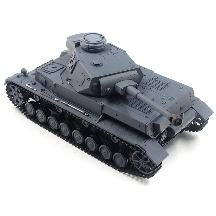 Henglong 3859-1 1/16 Scale Panzer IV F2 Type RC Tank Military Model 2.4Ghz IR+BB Radio Remote Control Toys DIY Tank Hobby Gifts