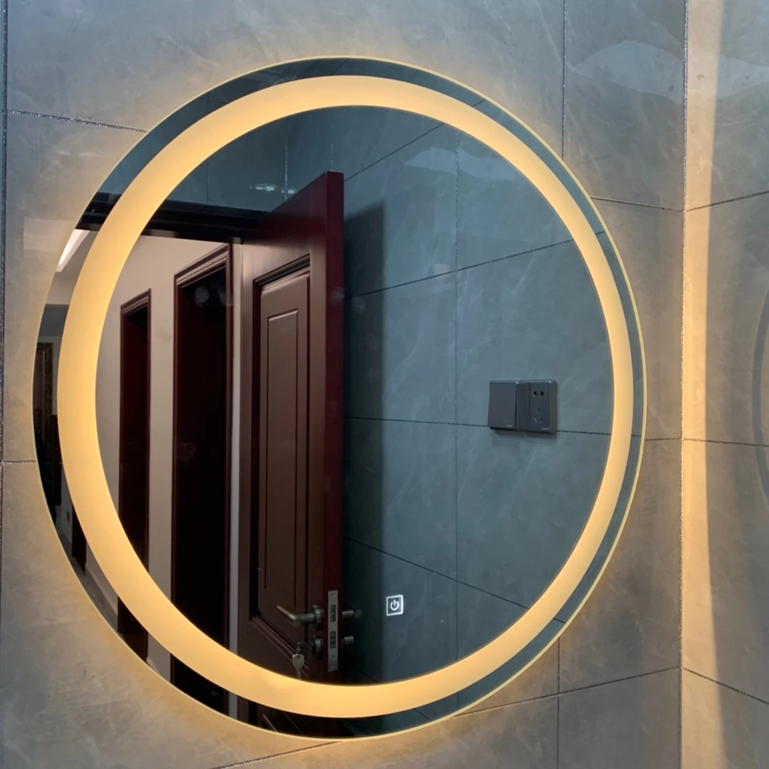 Different Color Different Size Are Available Mirror With Led Light Touch Sensor Switch Bathroom Led Mirror Light