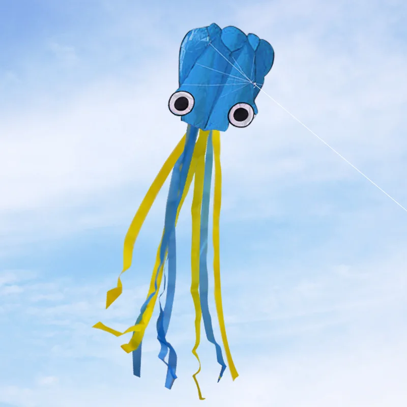 Large Soft Octopus Kite for Adults Custom Design Flying Kites Outdoor Fitness Exercise Wholesale Flying Kites by Manufacturer