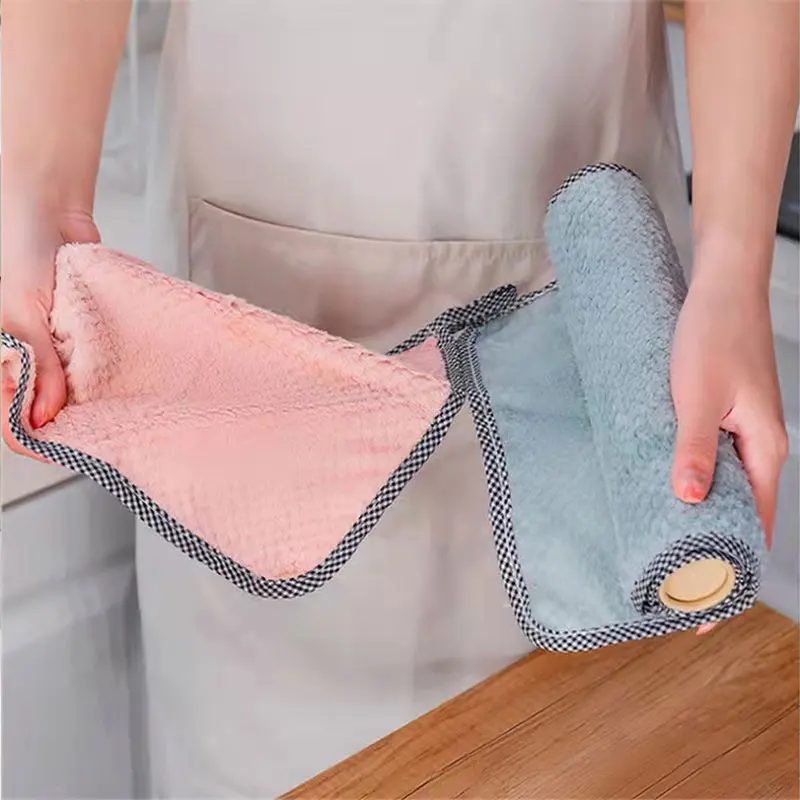 Моющиеся кухонные профессиональные чистящие тряпки моющиеся ленивые антипригарные чистящая ткань из