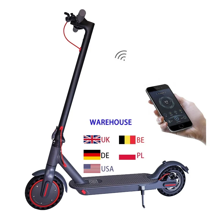 AU UK US EU Германии склад 350 Вт 36В тормозной 7.8Ah 10.4Ah 8 5 дюйма покрышки E300 T4 M365 быстро складной электрический