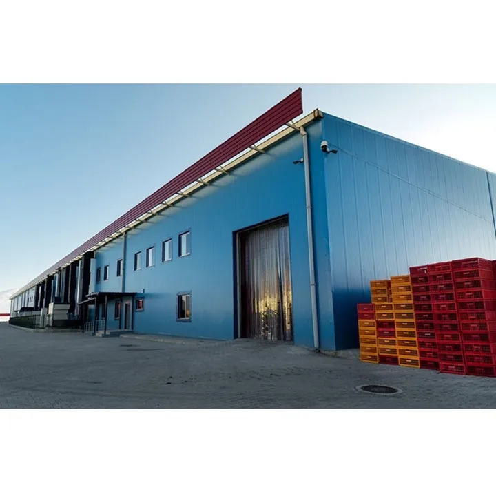 storage facilities easy to install folding warehouse gable frame steel warehouse China