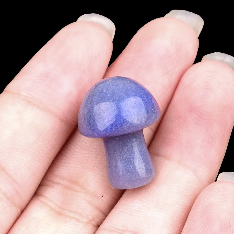 Handmade Labradorite Full Flash White & Pure Mushroom Clear Quartz Crystal Natural Stone Gemstone as Healing Gift