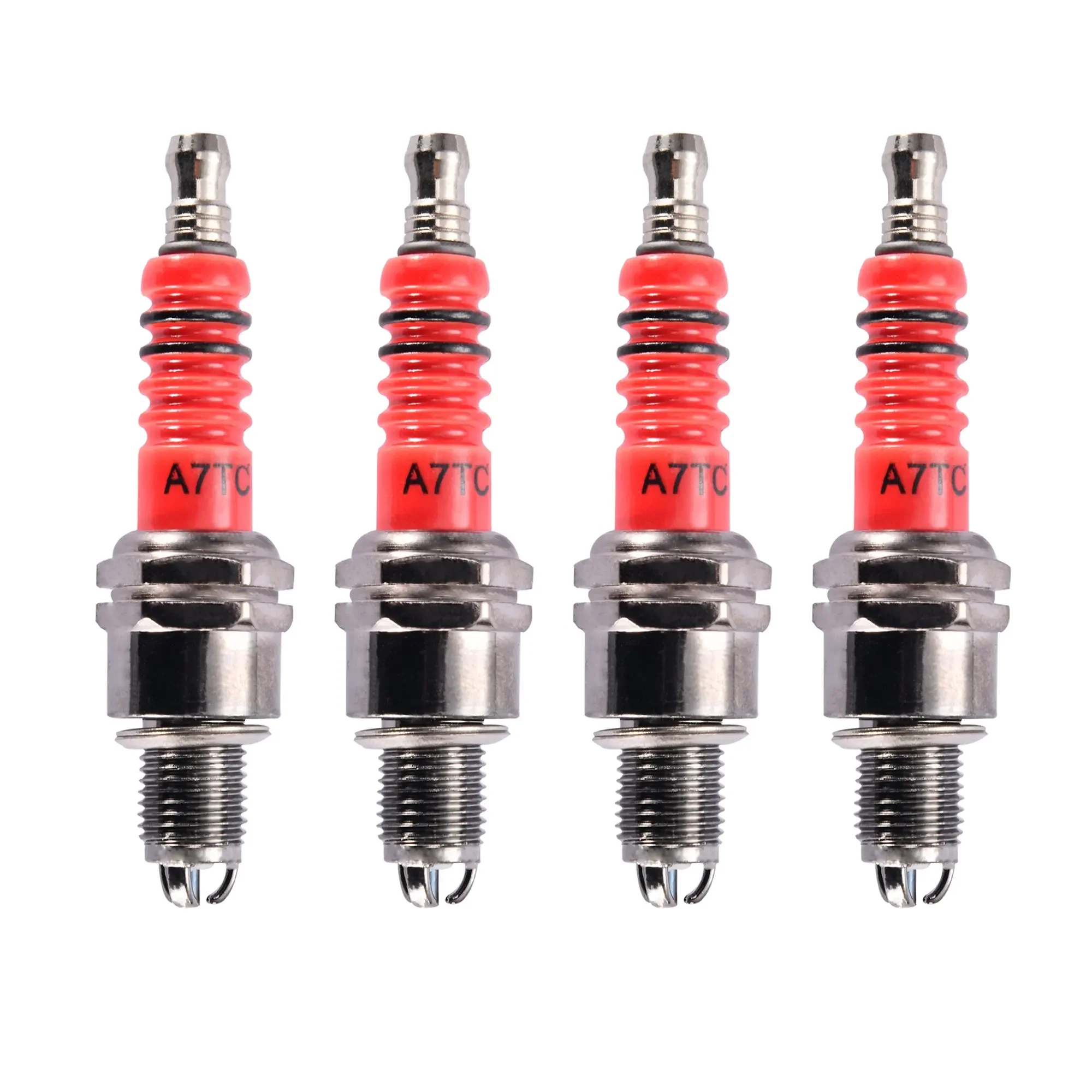 GOOFIT A7TC 3-электродная Свеча зажигания 24 В промышленного класса для 50cc 70cc 90cc 110cc ATV 150 мопедный скутер Go Kart