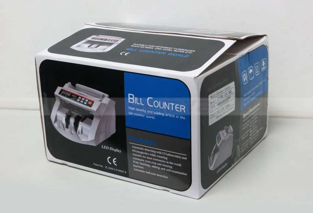 China Supplier Multi Currency Counting Machine Banknote Counter With Money Detector