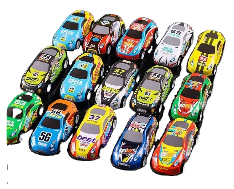 2024 simulation parking lot game alloy small car 6 cm toys kids children 5/6/7/8 years old