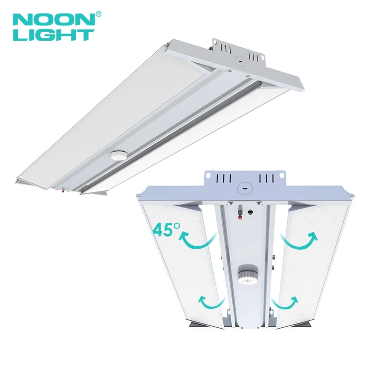 Professional Design Cct Wattage Adjustable Motion Sensor 1ft 2ft 3ft 4ft Warehouse Industrial Lighting Led Linear High Bay Light