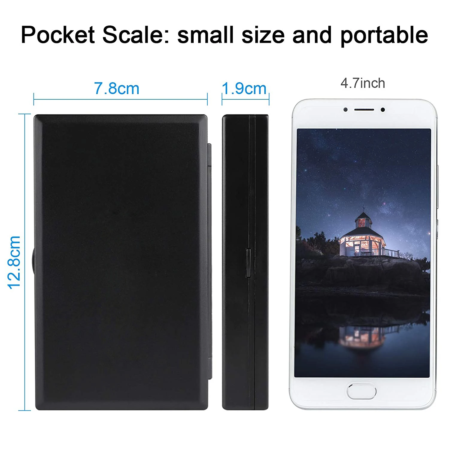 Weigh Gram Scale Digital Pocket Scale 100g by 0.01g Digital Grams Scale