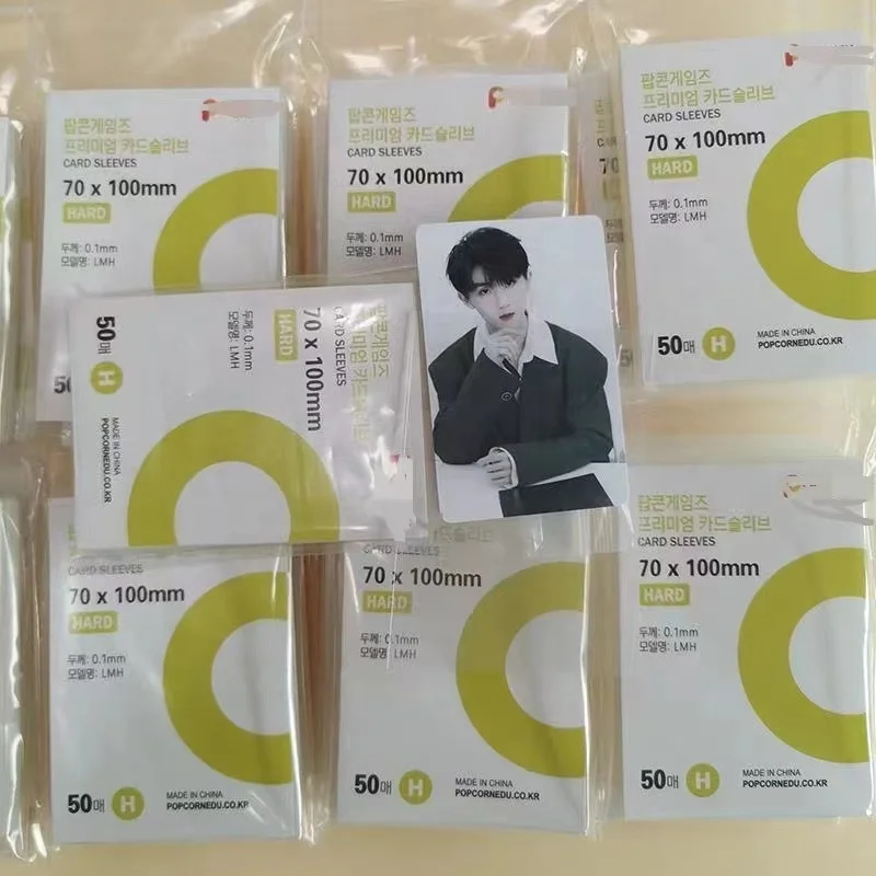 Оптовая продажа Kpop Idol Group Merch 50 шт./упаковка 3-дюймовая Защитная пленка