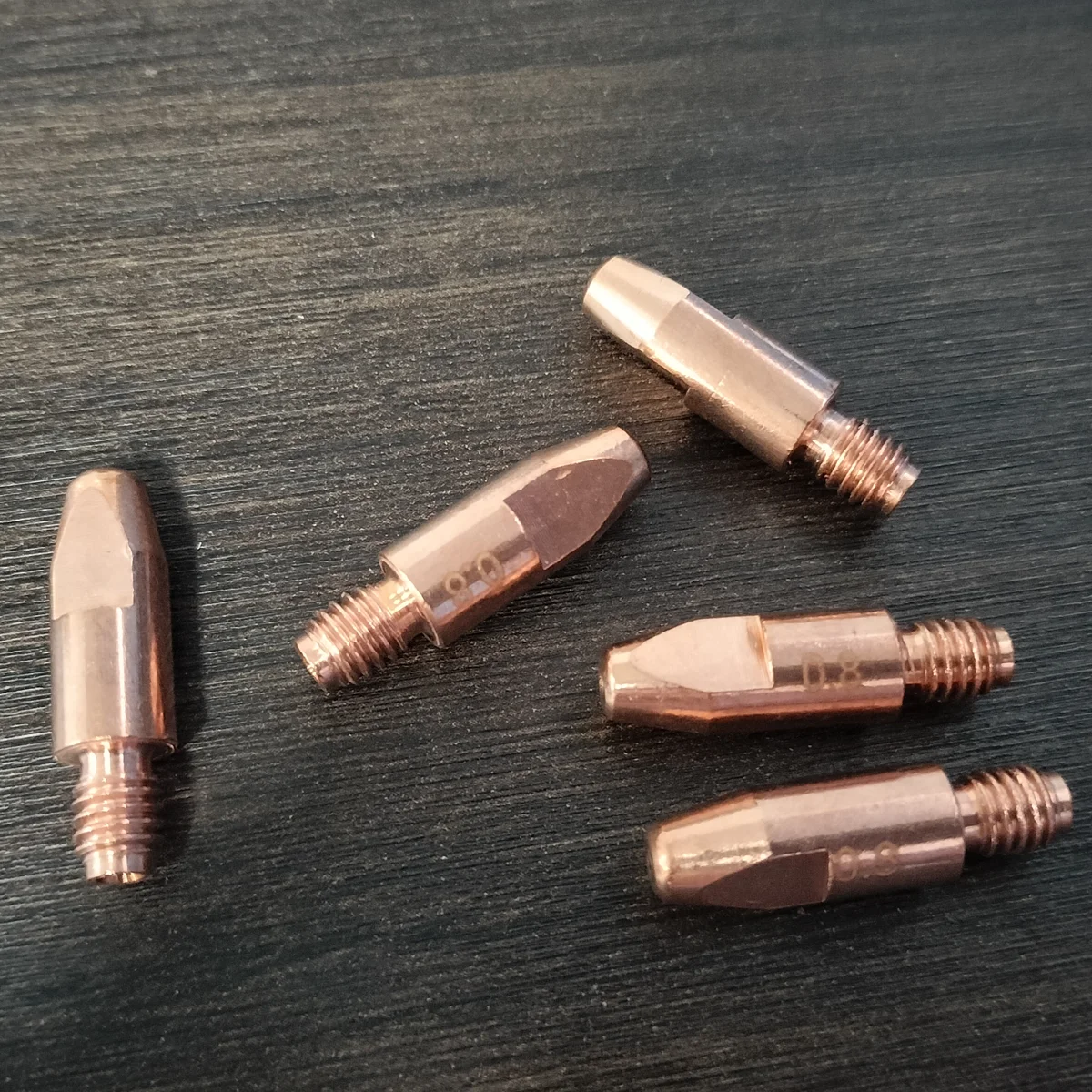 ESSEN MIG WELDING BINZEL TYPE CONTACT TIP M6 x 28 M8 x 30 0.8 mm 1.0 mm 1.2 mm FACTORY PRICE
