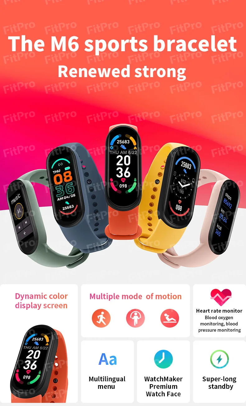 Mi band 6 bracelet