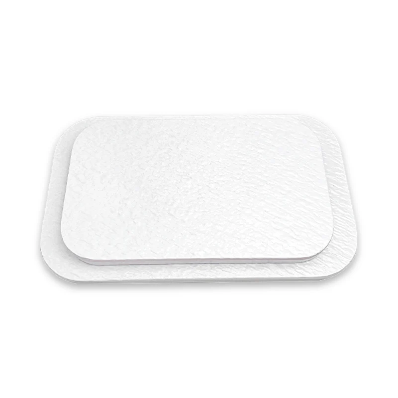 Wholesale Custom Unbreakable square Japanese White Melamine Sushi Plate For Restaurant