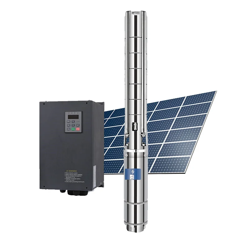 Handuro 380V 7500W 135M 36m 3/h 10HP AC/DC сельское хозяйство солнечная панель водяная насосная система