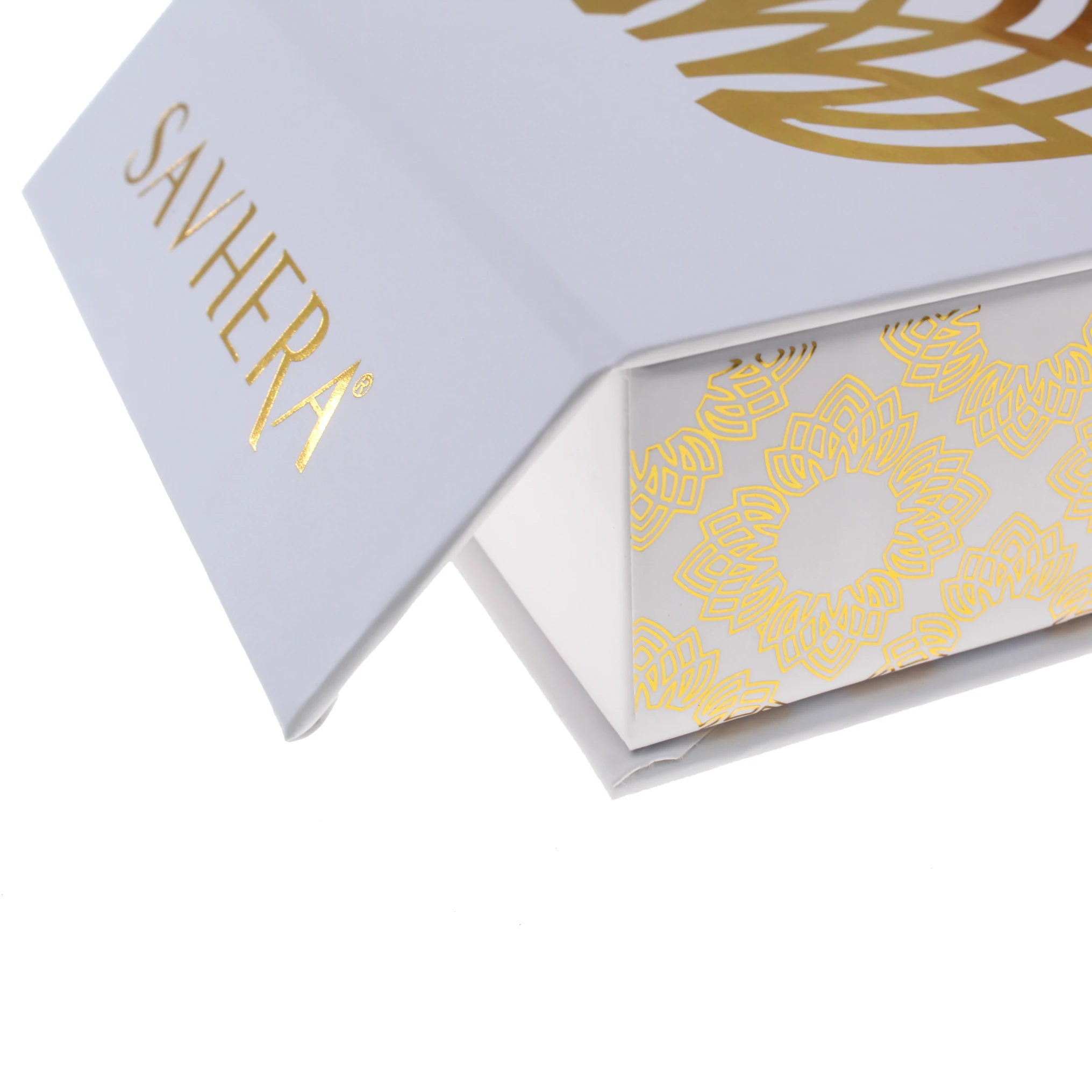 China Custom Luxury Book Shaped Rigid Paper Packaging Magnetic Gift Boxes With Gold Foil Stamp Logo