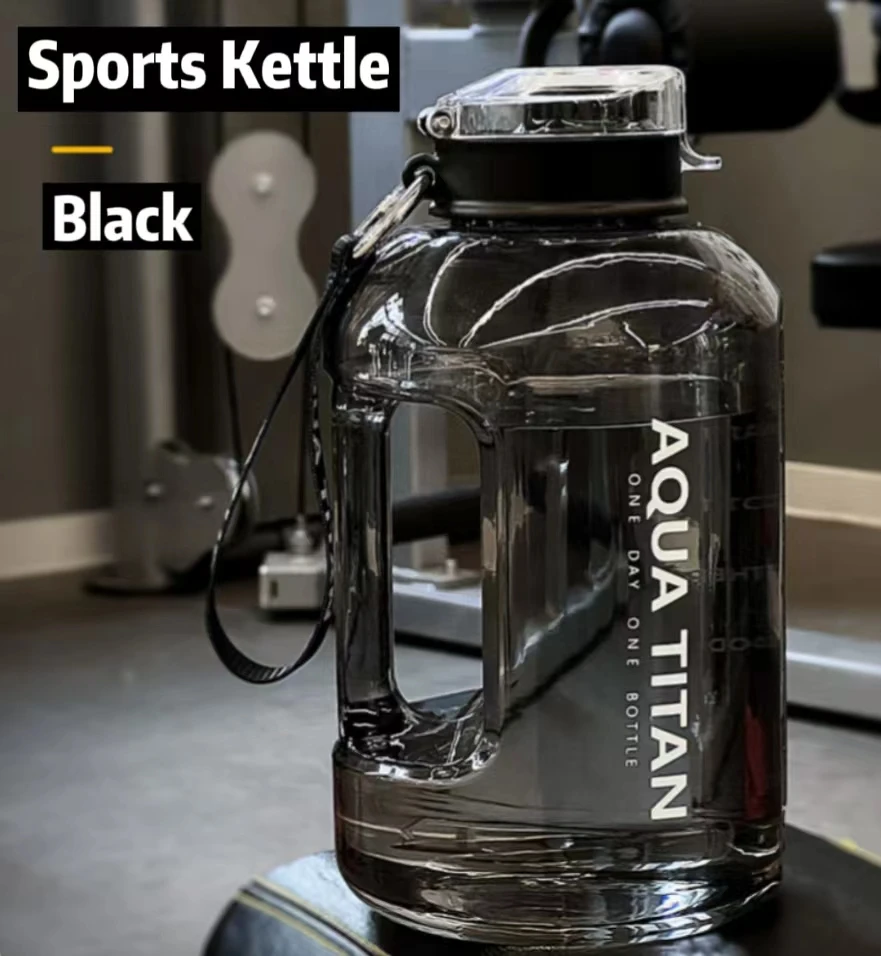 Early Riser Plastic Water Bottle Creative Sports Kettle Sports Water Cup Fitness online celebrity DunDun cup fitness Room